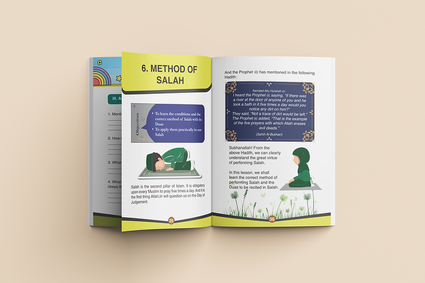 Grade 3-Rawdah Series Islamic Studies Handbook