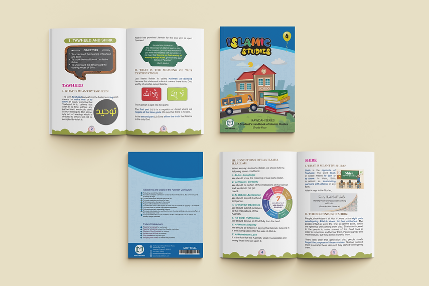 Grade 4-Rawdah Series Islamic Studies Handbook