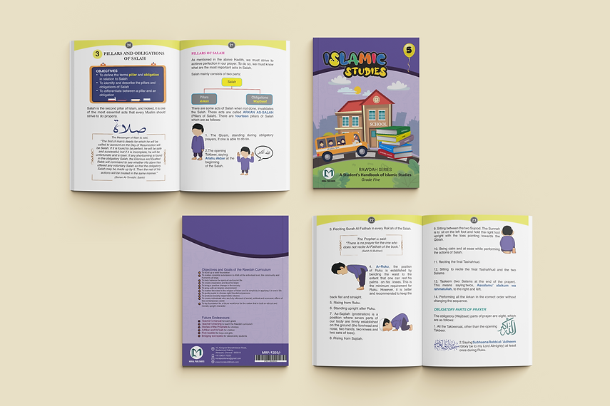 Grade 5-Rawdah Series Islamic Studies Handbook