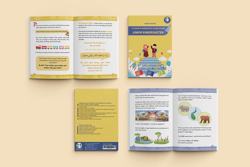 Junior KG-Rawdah Series Islamic Studies Handbooks