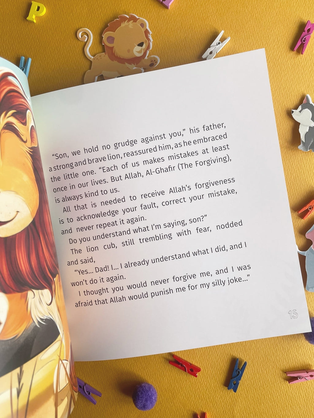 Who is Allah? The Lion Learns Allah’s Names Al-Ghafir and At-Tawwab