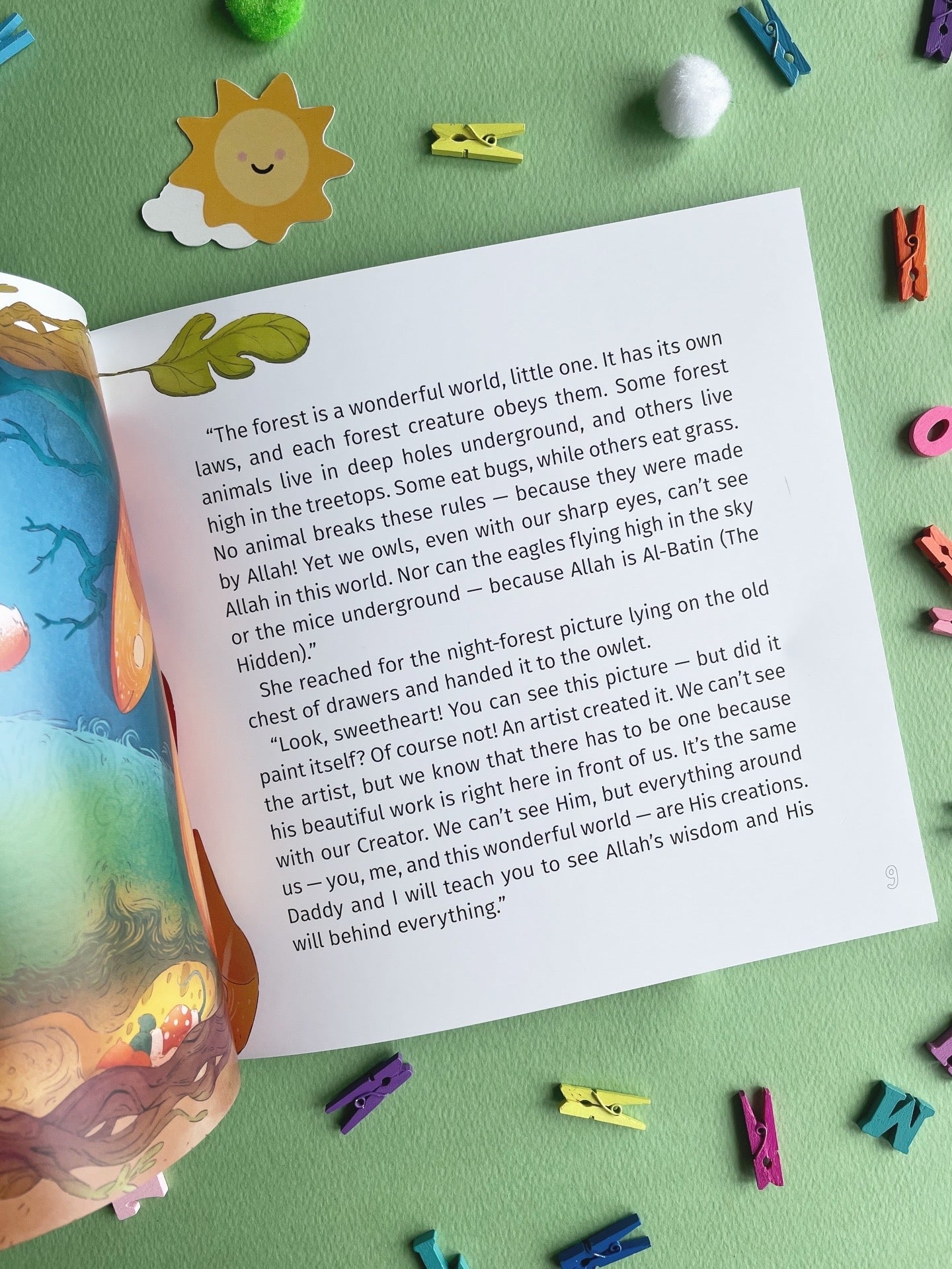 Who is Allah? The Little Owl Learns Allah’s Names Az-Zahir and Al-Batin