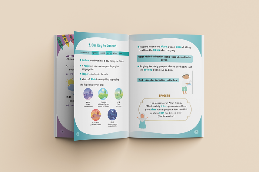 Senior KG-Rawdah Series Islamic Studies Handbook